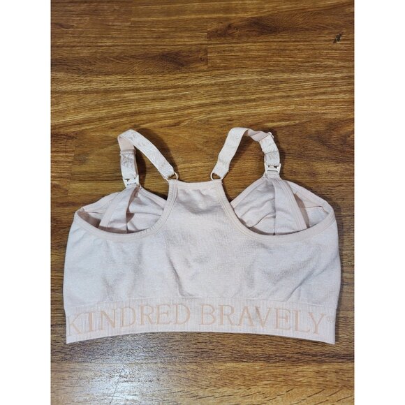 Kindred Bravely Small Busty Bra Peach  Sublime Hands Free Pumping Nursing - Picture 3 of 3